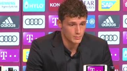 Bayern - Pavard : "Avoir une chanson ici aussi en allemand !"