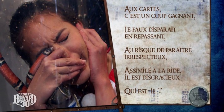 Fort Boyard : Vaimalama Chaves (Miss France 2019) en panique lors d'une épreuve avec un serpent !