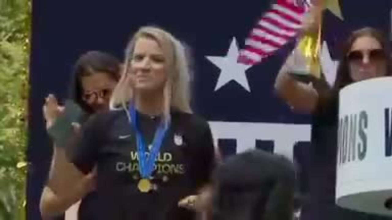 CdM (F) - Les championnes du monde défilent à New York