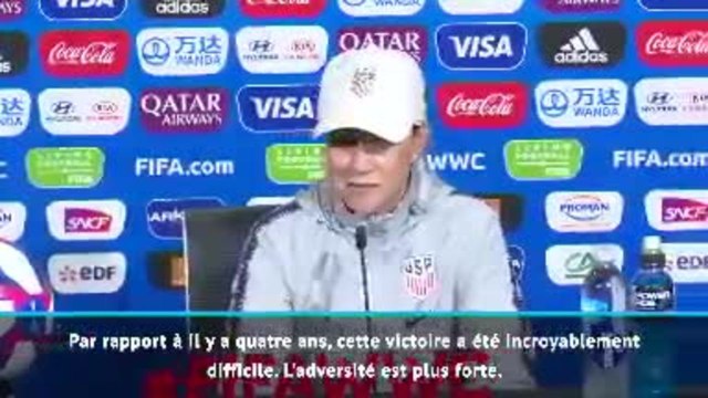 FOOTBALL : CdM (F) : Finale - Ellis : ''L'adversité est de plus en plus forte''