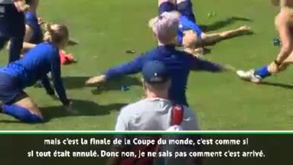 Van Veenendaal :"Difficile de combiner notre concentration avec notre plaisir"