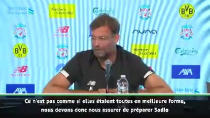 Liverpool - Klopp inquiet après la saison de "13 mois" de Mané