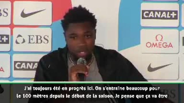 Monaco - Lyles : Voir jusqu'où je peux aller