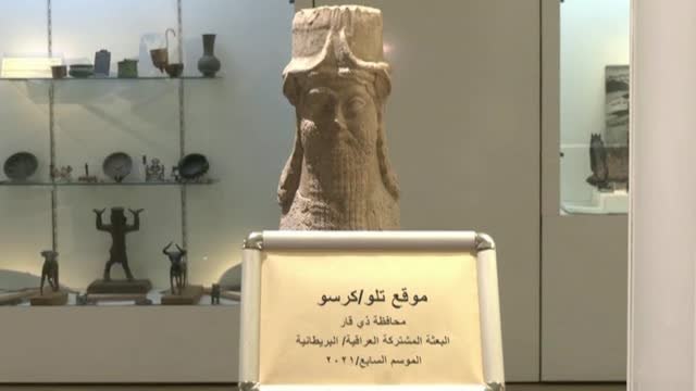 Inaugurada en Bagdad una exposición de 2.000 artefactos descubiertos en varias misiones arqueológicas