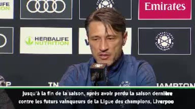 Bayern - Kovac : Les attentes en Ligue des champions sont bien sûr très fortes