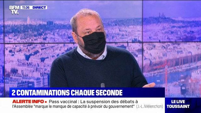 Omicron: pour l'épidémiologiste Renaud Piarroux, on va être très nombreux à l'attraper