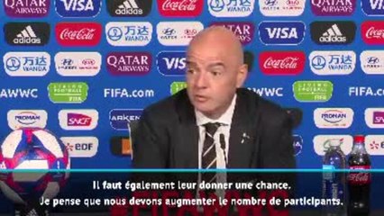 CdM (F) - Les 5 propositions d'Infantino pour le football féminin