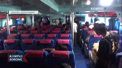 Download Video: Arus Balik Sorong Raja Ampat Masih Didominasi Penumpang Lokal