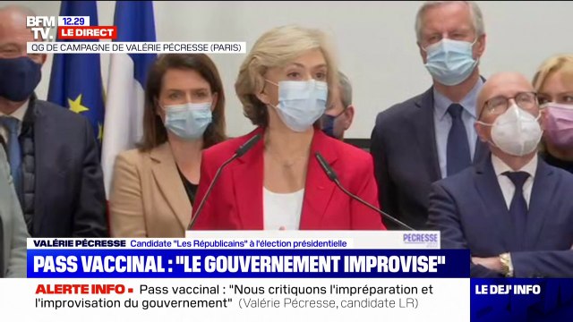 Valérie Pécresse sur les meetings: Nous nous tiendrons aux jauges qui correspondent à celles fixées par le Conseil scientifique