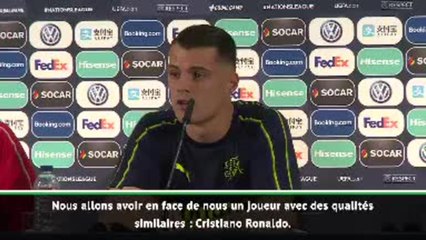 Demies - Xhaka : ''On ne se mesure pas seulement à Ronaldo''