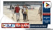 Manila Baywalk Dolomite Beach, bukas na muli sa publiko; Mga bibisita sa Dolomite Deach, hinikayat na mag-register muna online