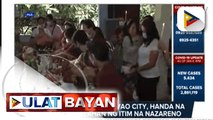 Mga deboto sa Davao City, handa na sa kapistahan ng Itim na Nazareno; Davao Police, naghahanda na rin
