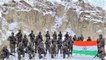 Indian troops unfurled flag at Galwan Valley