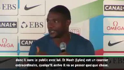 Monaco - Gatlin :"On verra qui est le plus rapide cette saison"