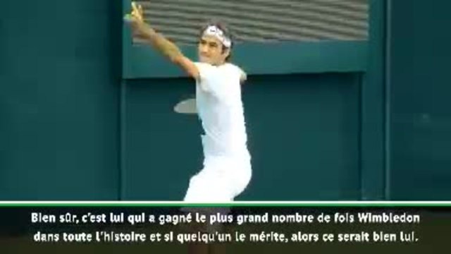 Wimbledon - Djokovic : Federer est le plus grand de tous les temps