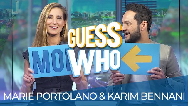 Le plus fêtard ? Le moins fair-play ? Marie Portolano et Karim Bennani s'affrontent dans le Guess Who de Télé Loisirs