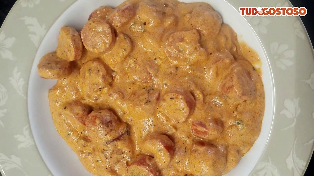 Estrogonofe de salsicha