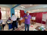 حجاج عبدالعظيم بعد الإدلاء بصوته في انتخابات الشيوخ :لازم كلنا نشارك