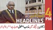 ARY News | Headlines | 4 PM | 4th January 2022