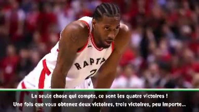 Finales - Leonard : Ce qui compte, ce sont les 4 victoires