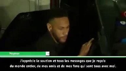 Brésil - Neymar : "Merci pour tous les messages du monde entier"