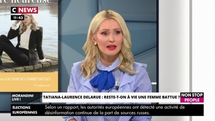 Tatiana Laurence-Delarue évoque le passé de femme battue de Princess Erika