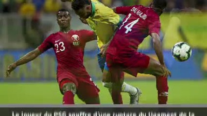 Brésil - Neymar blessé et forfait !