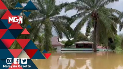 MG VIRAL : Ban Pecah Tenggelamkan Kampung Spang Loi