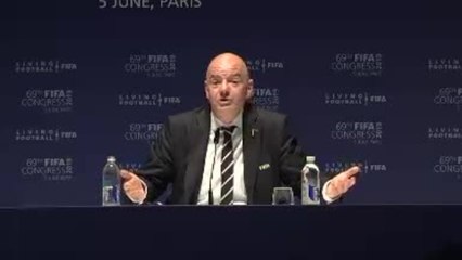 FOOTBALL : International : FIFA - Infantino : ''Je crois en l'Afrique''