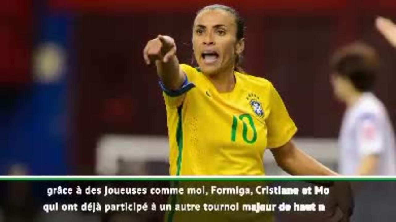 CdM (F) - Marta : "Être championne du monde avec le Brésil"