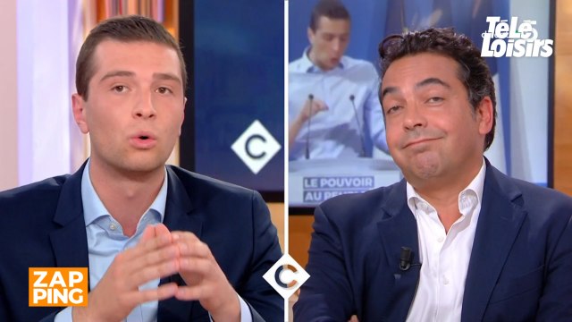 Tensions sur le plateau de C à vous entre Patrick Cohen et Jordan Bardella