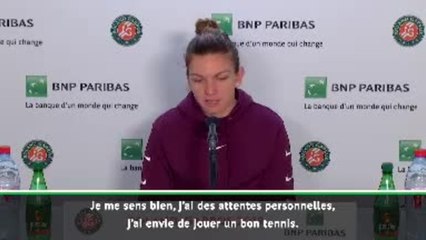 Roland-Garros - Halep : " J’étais très nerveuse"