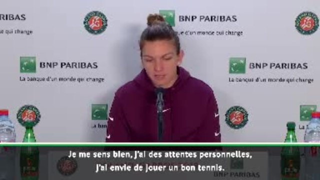 Roland-Garros - Halep : J’étais très nerveuse