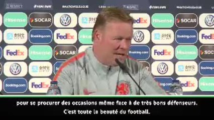 Pays-Bas - Koeman compte sur de Ligt et van Dijk pour stopper Ronaldo