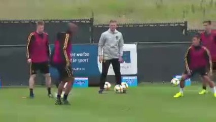 Belgique - Eden Hazard en grande forme à l'entraînement