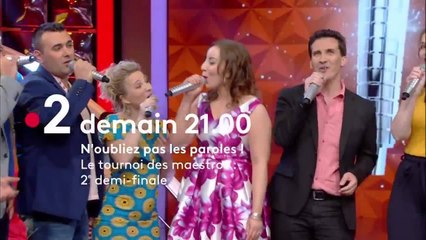 N’oubliez pas les paroles - 1er juin