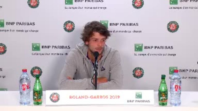 Roland-Garros - Barrère : Très soulagé