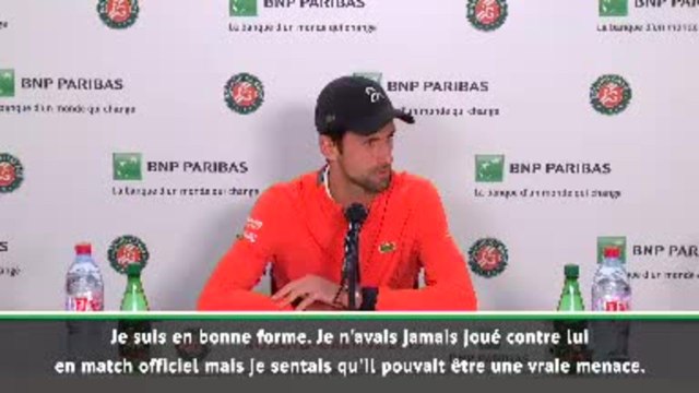 Roland-Garros - Djokovic : ''Dans le vif du sujet''