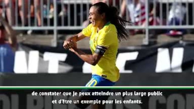 CdM (F) - Marta : Je suis très fière d'être une référence