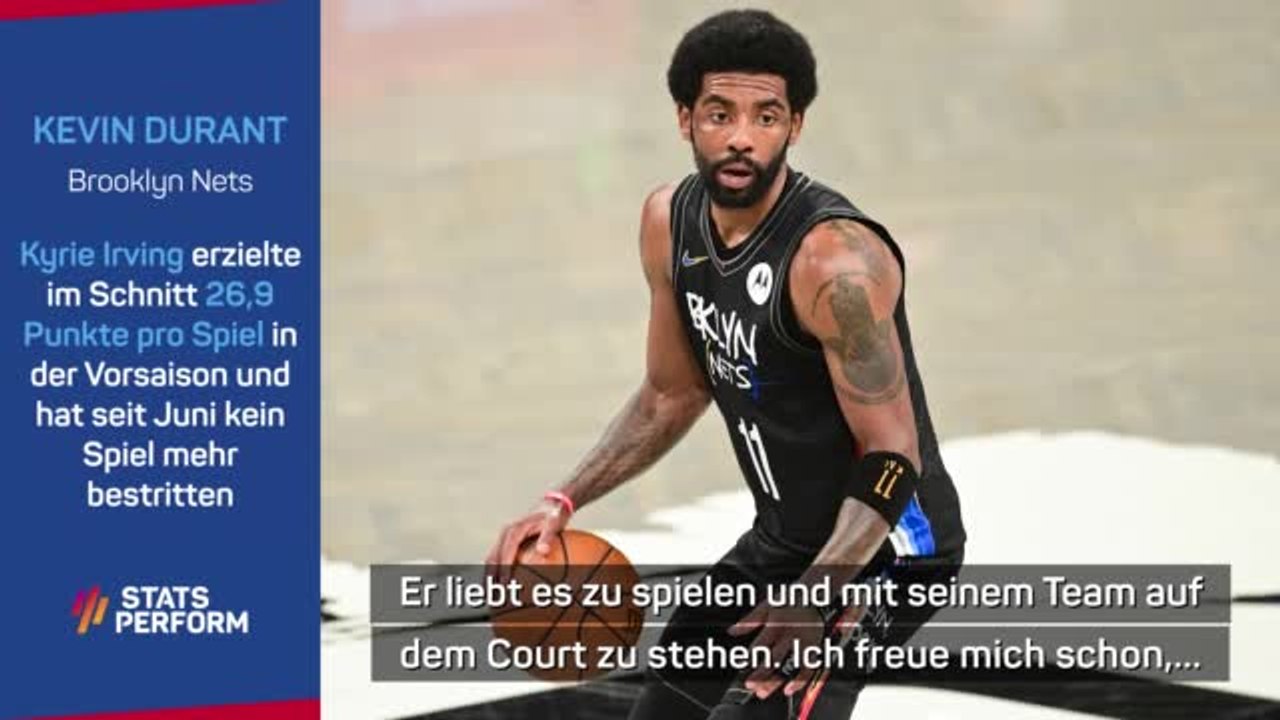 Harden: kyrie-comeback "würde uns schwung geben"