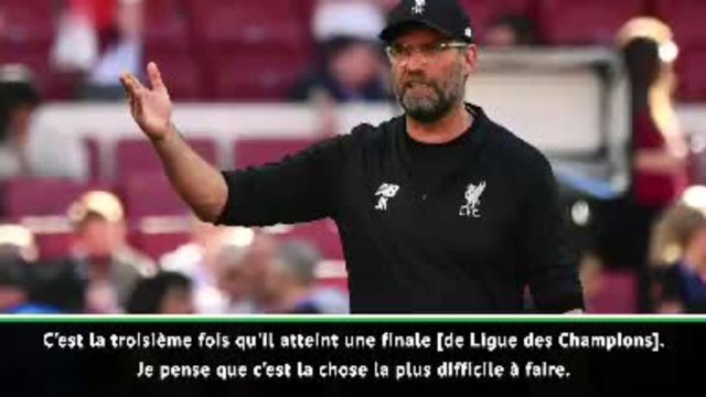 Finale - Pochettino admire beaucoup Klopp
