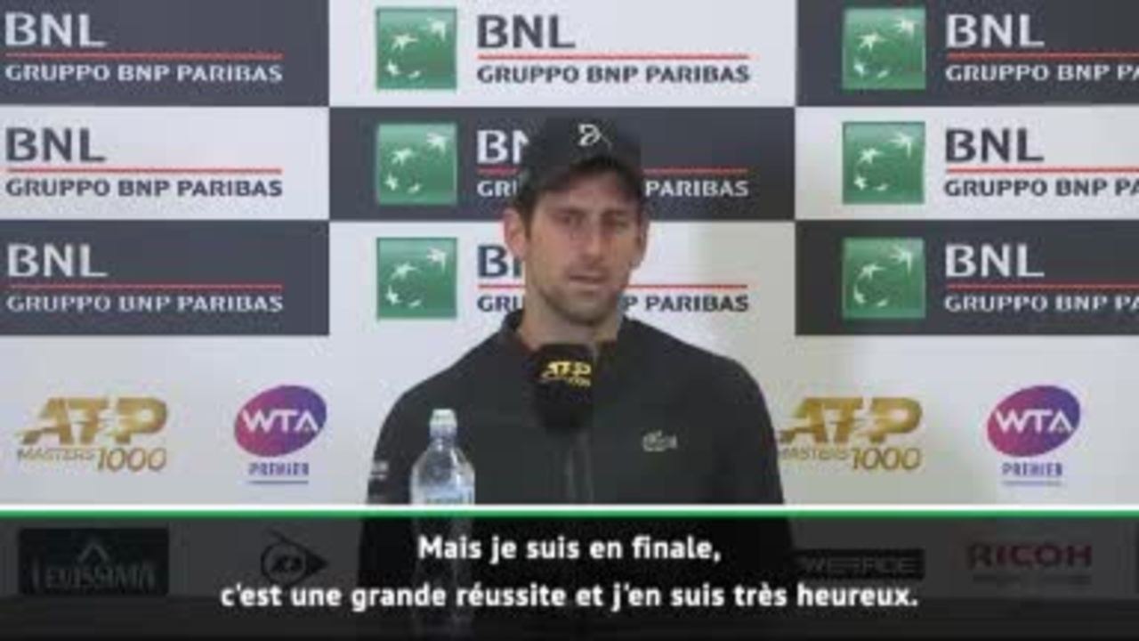Rome - Djokovic : "J'ai plus joué que Rafa, on verra l'impact que ça aura"