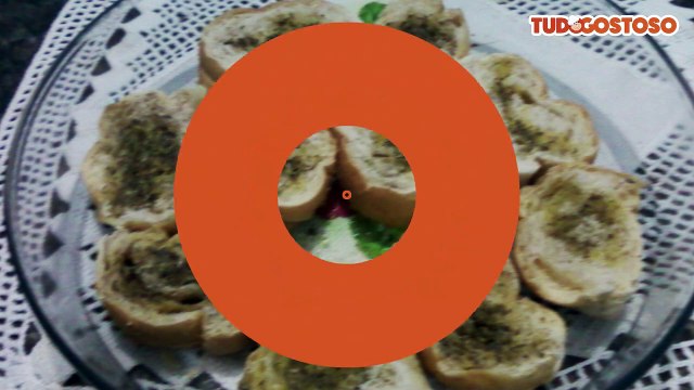 Torrada rápida e simples de microondas