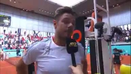 Madrid - Wawrinka : "Toujours compliqué contre Nishikori"