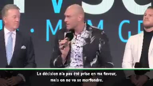 Poids lourds - Fury : Joshua ou Wilder ? Je suis prêt à les affronter 7 jours sur 7