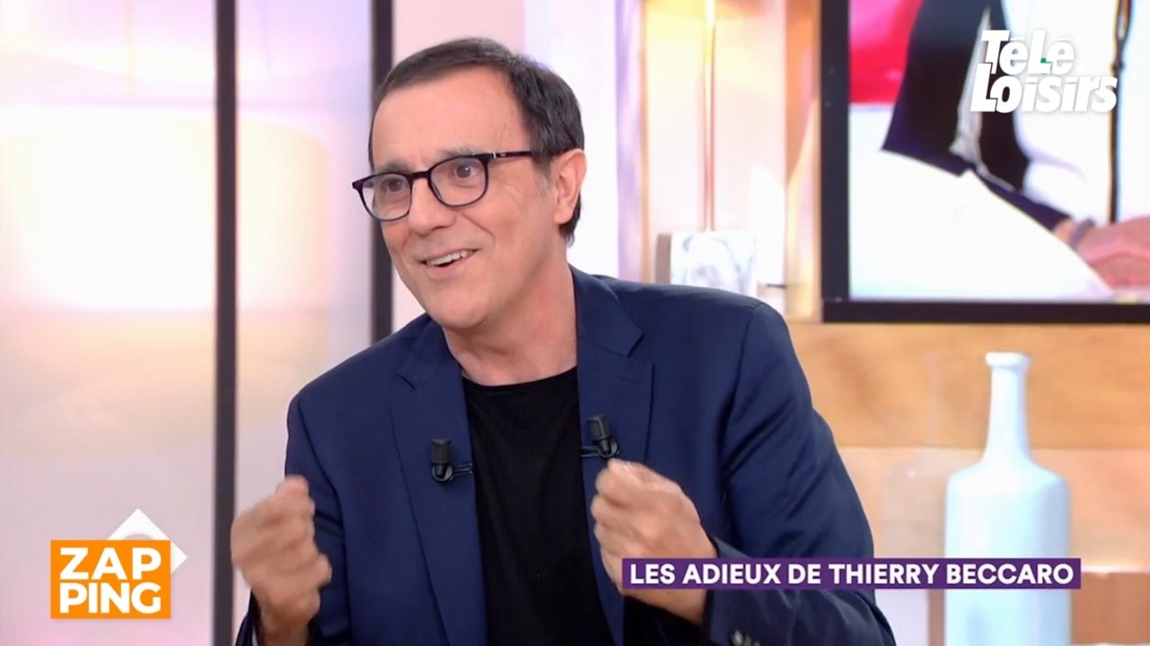 Thierry Beccaro très touché par les nombreux messages de soutien qu'il reçoit depuis l'annonce de son départ de France 2