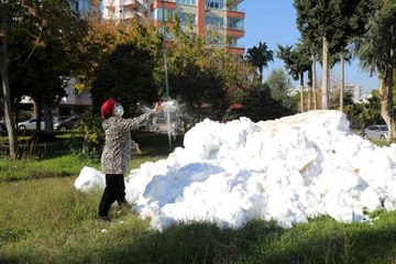 Kar isteyen emeklinin hayalini belediye başkanı gerçekleştirdi