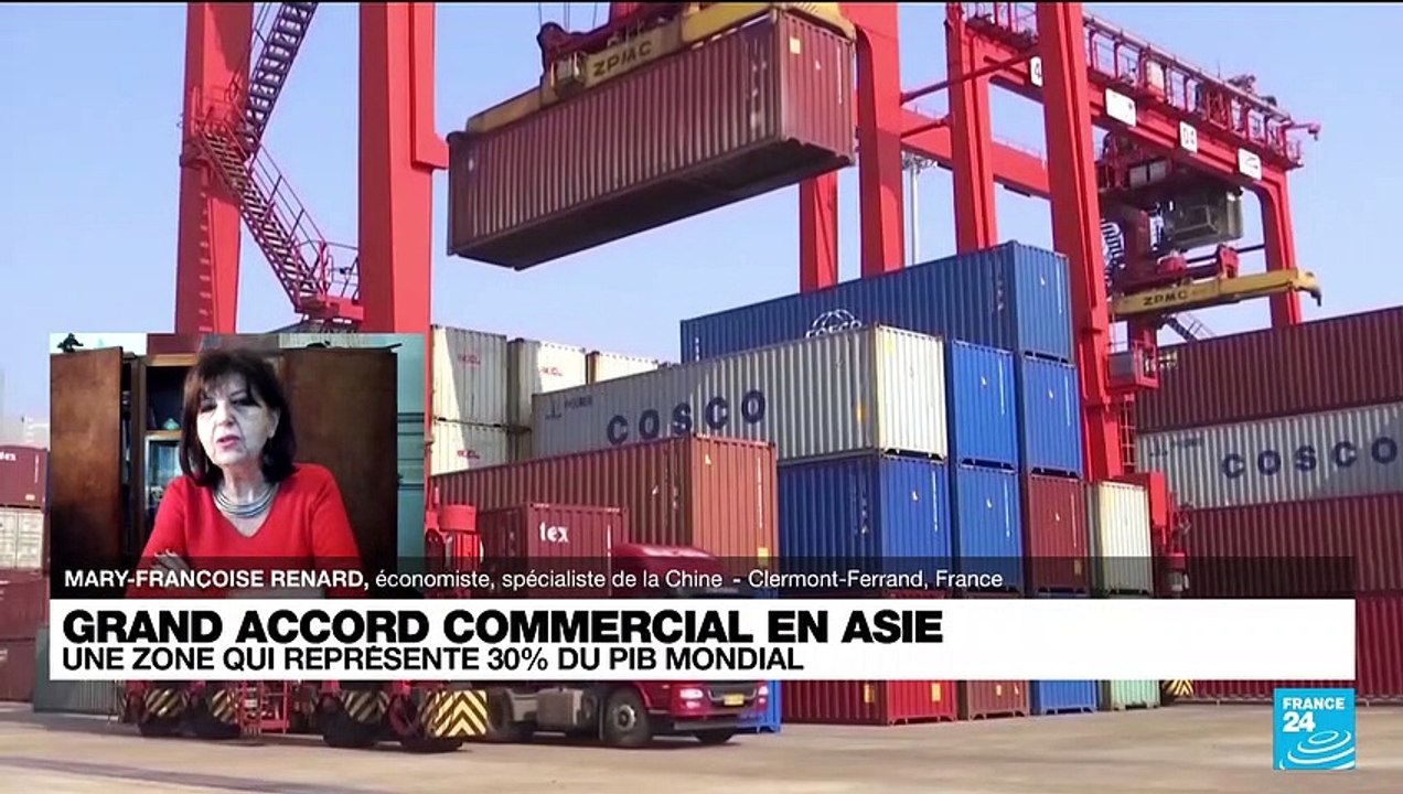 RCEP : la nouvelle zone de libre-échange Asie-Pacifique représente "un tiers du PIB mondial"