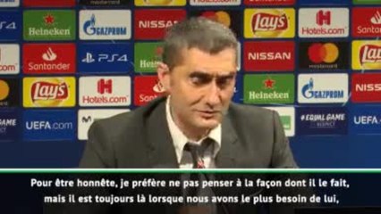 Demies - Valverde : "Messi est toujours surprenant"