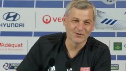 OL - Genesio : "Normal que le club contacte des entraîneurs"